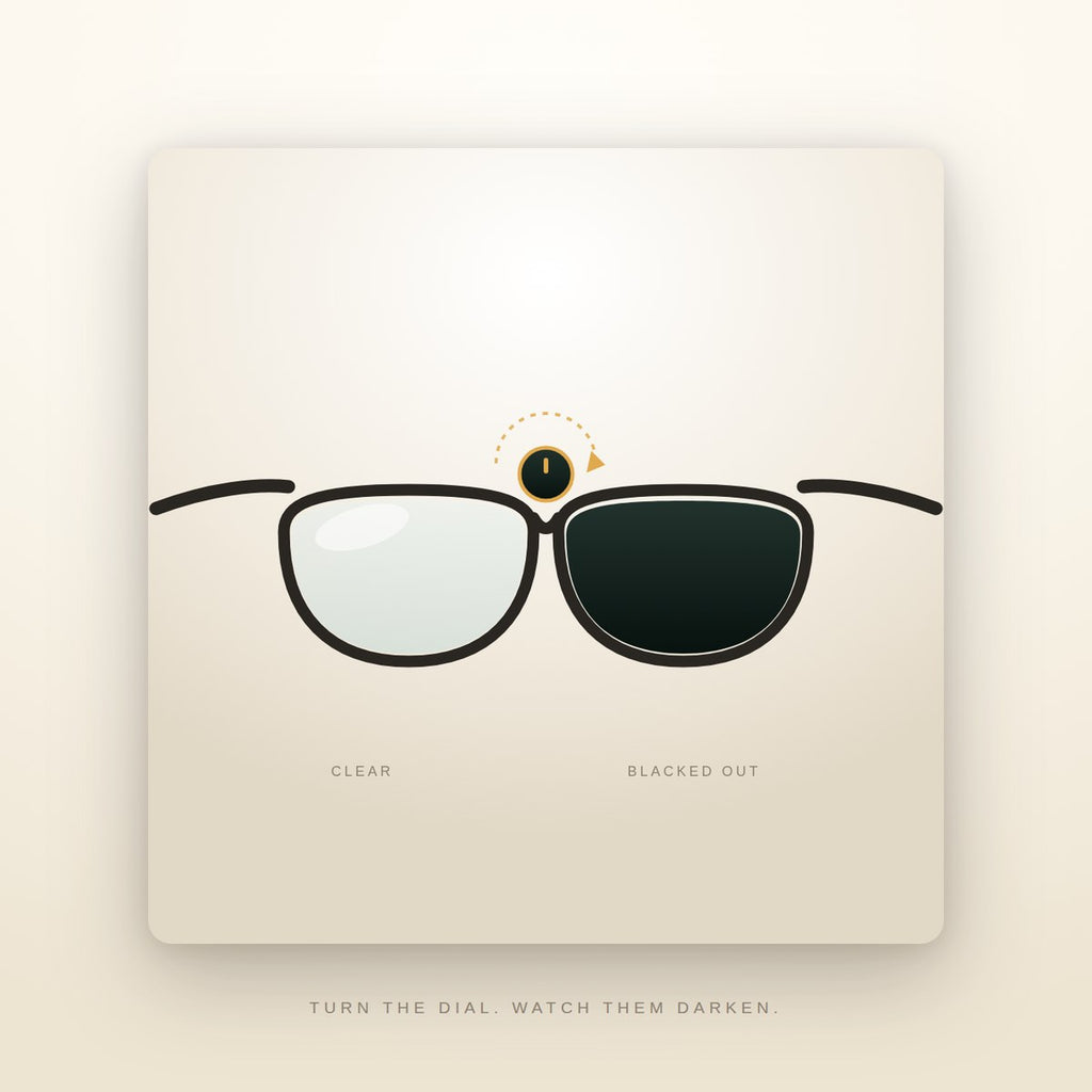 Dial-Tint Sunglasses illustration
