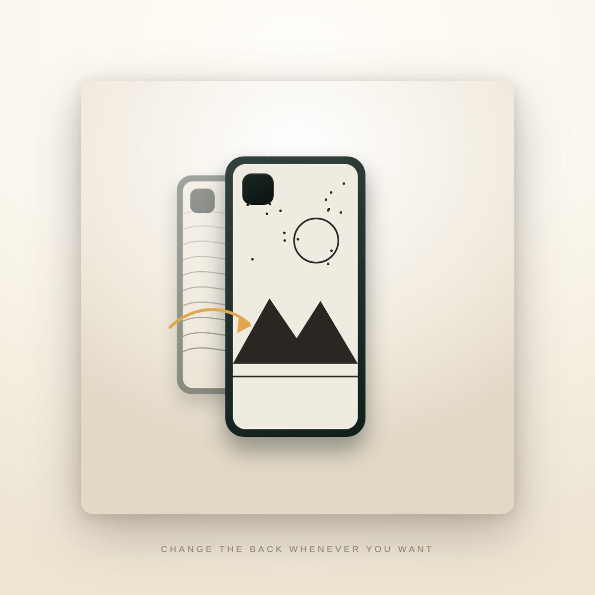 E-Ink Phone Case illustration