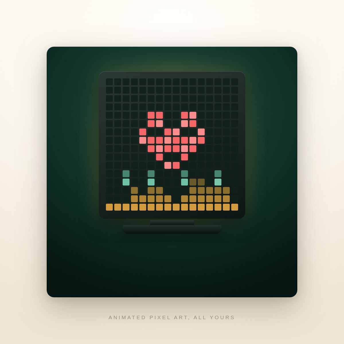 Pixel Art Ambient Lamp illustration